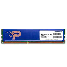 رم دسکتاپ کارکرده 8 گیگ مدل PATRIOT PSD38G16002H 8GB DDR3 1600MHZ CL11 1.5V